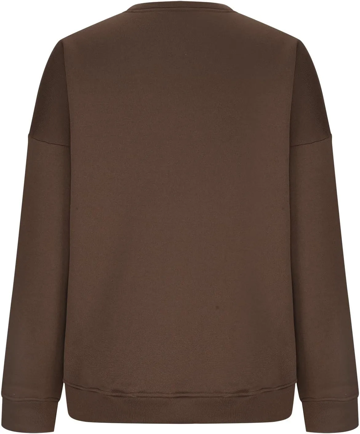 Azeralia Oversized Sweatshirt For Women Solid Round Neck Long Sleeve Pullover Fall Trendy Casual Loose Sweatshirts