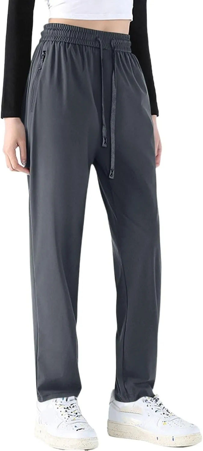 Beeswan Pants for Women Quick Dry Comfy Fit Stretch Active Pant Casual Summer Athletic Breathable Cargo Sweatpant