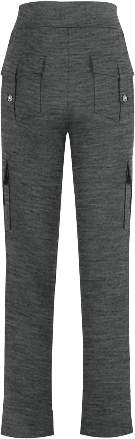 Butt Lifting Leggings with Pockets Workout Cargo Leggings High Waist Yoga Pants Workout Running Tights Leggings