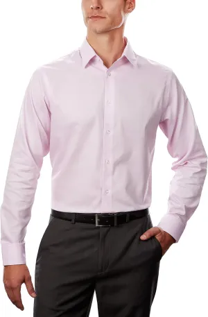 Calvin Klein Men's Dress Shirt Regular Fit Non Iron Stretch Solid