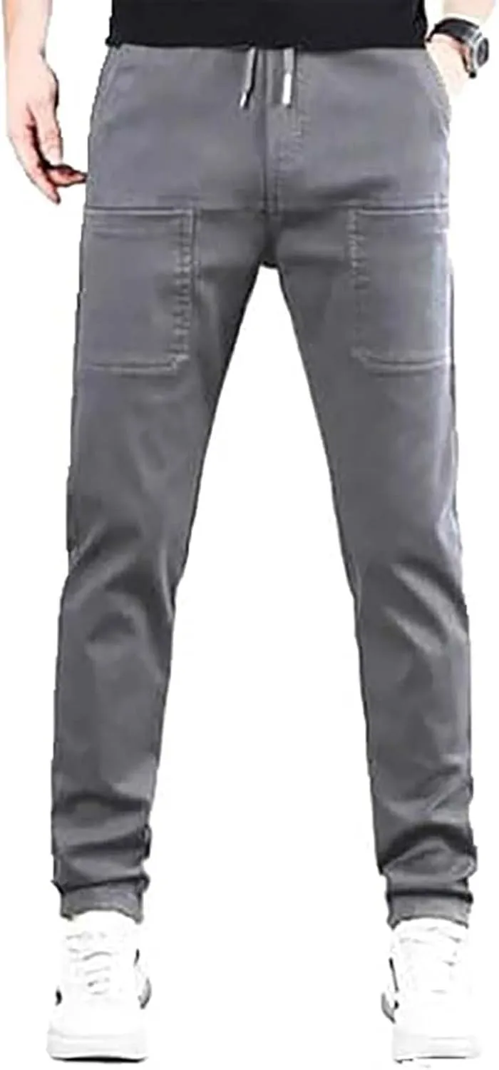 Cargo Pants for Men High Stretch Multi Pocket Durable Trousers Breathable Plus Size Comfort Fit Stretch Cargo Pant