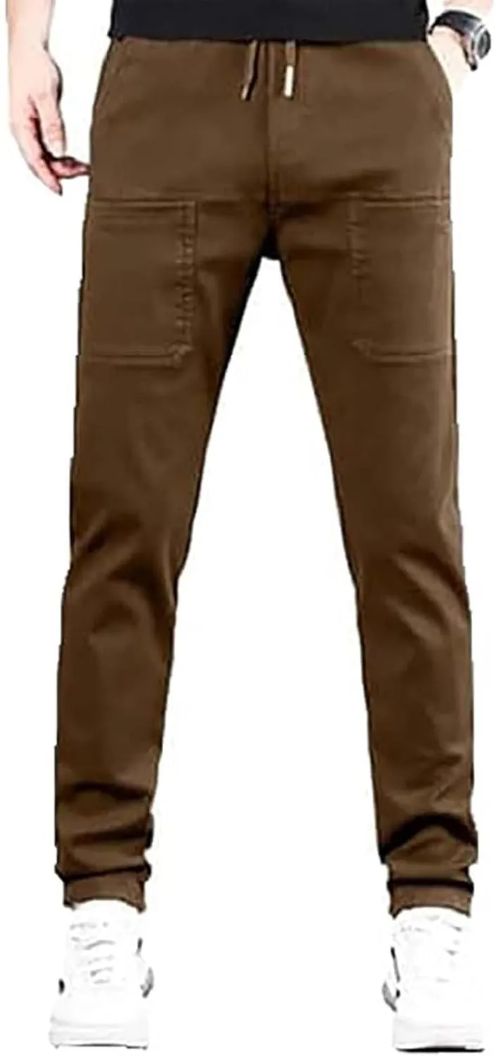 Cargo Pants for Men High Stretch Multi Pocket Durable Trousers Breathable Plus Size Comfort Fit Stretch Cargo Pant