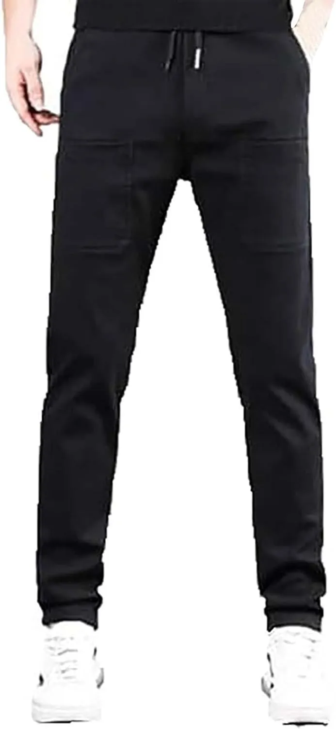 Cargo Pants for Men High Stretch Multi Pocket Durable Trousers Breathable Plus Size Comfort Fit Stretch Cargo Pant