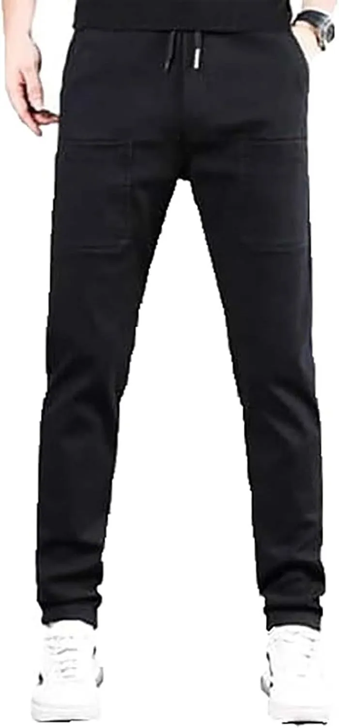 Cargo Pants for Men High Stretch Multi Pocket Durable Trousers Breathable Plus Size Comfort Fit Stretch Cargo Pant