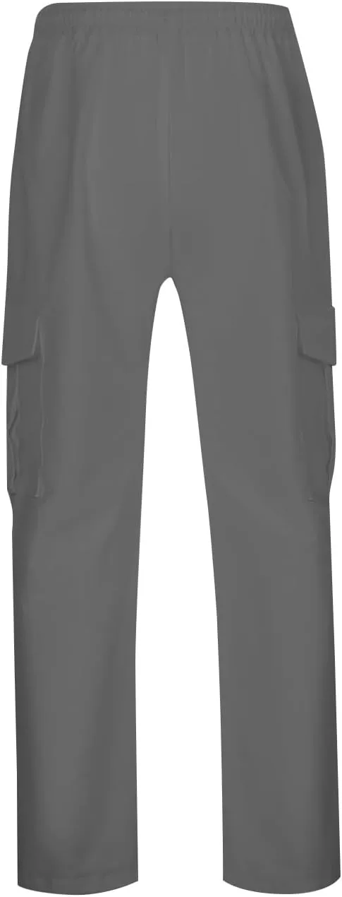 Cargo Pants for Men Lightweight Breathable Pants Water Resistant Wide Leg Stretch Trousers Workout Fishing
