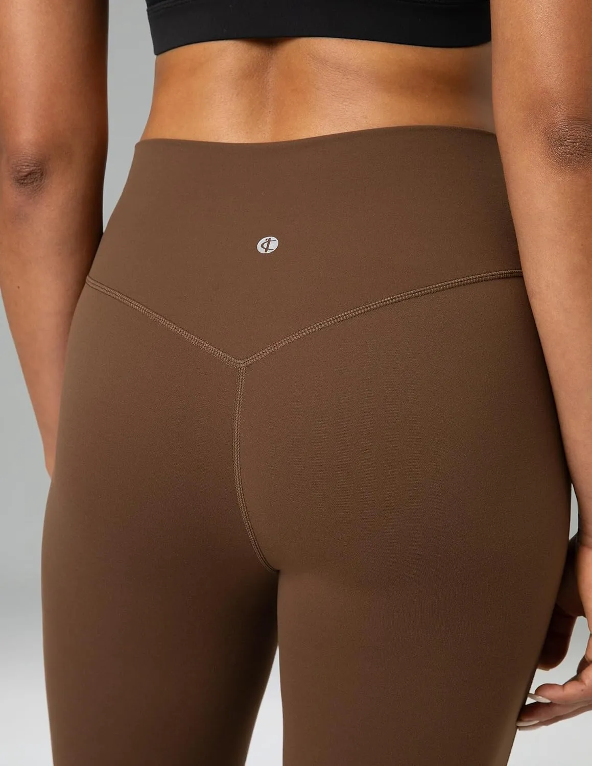 Colorfulkoala Women's Dreamlux Crossover Flare Leggings High Waisted Tummy Control Wide Leg Yoga Pants 29.5" / 31.5" Inseam