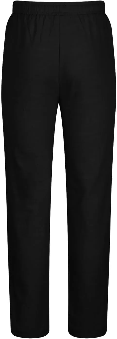 Ctreela Men's Summer Linen Pants Casual Lightweight Drawstring Elastic Waist Beach Pants Straight Leg Breathable Yoga Pants