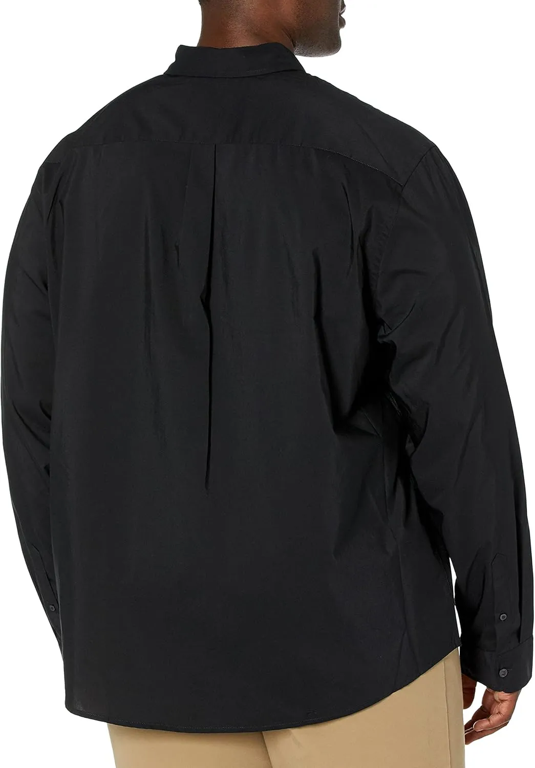 Dockers Men's Classic Fit Long Sleeve Signature Comfort Flex Shirt (Standard and Big & Tall)