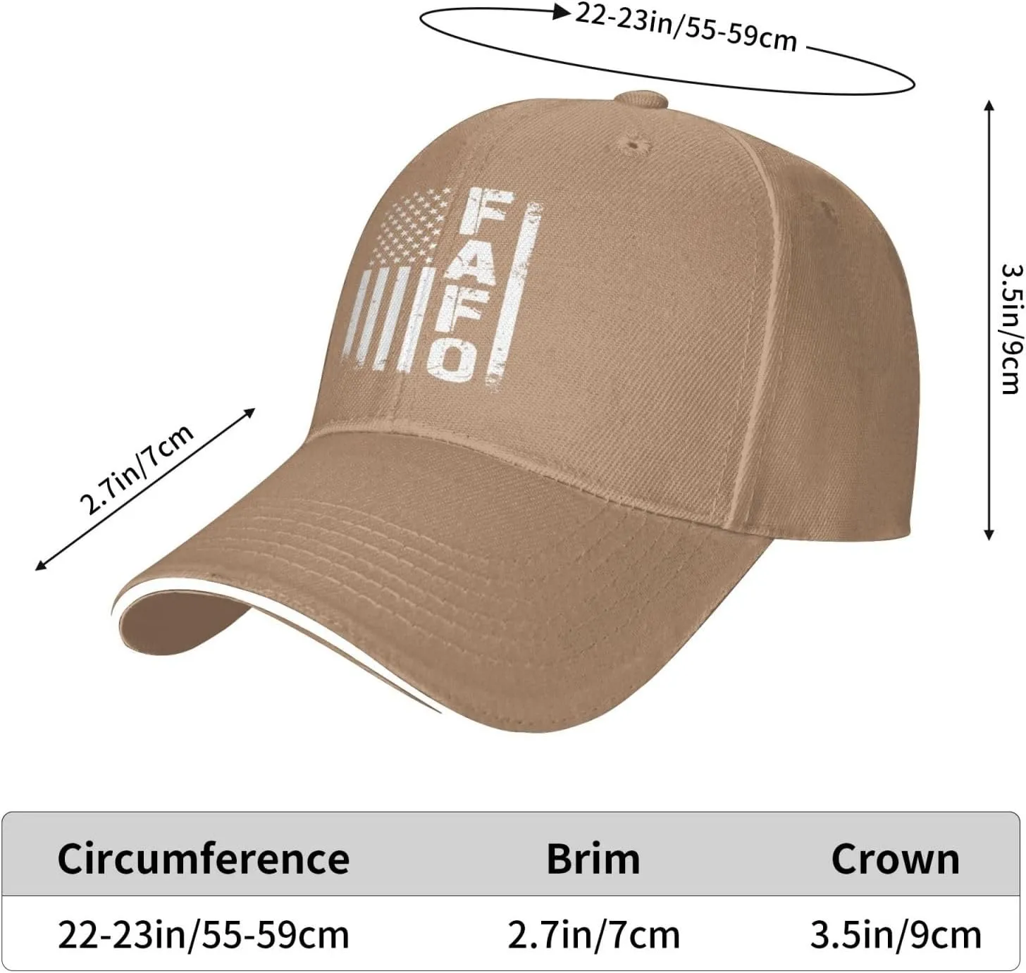 Fafo Hat F Around Find Out Funny Anti- Guiltyy 2025 Baseball Cap Men Women Trucker Hat