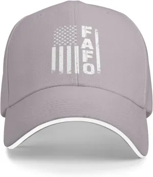 Fafo Hat F Around Find Out Funny Anti- Guiltyy 2025 Baseball Cap Men Women Trucker Hat