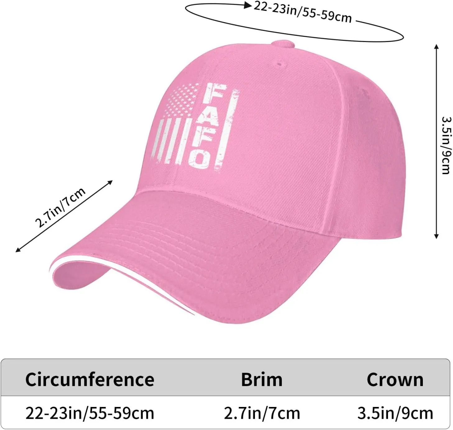 Fafo Hat F Around Find Out Funny Anti- Guiltyy 2025 Baseball Cap Men Women Trucker Hat