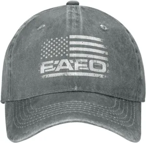 Fafo Hat F Around Find Out Funny Anti- Guiltyy 2025 Trucker Hat Men Women Baseball Cap