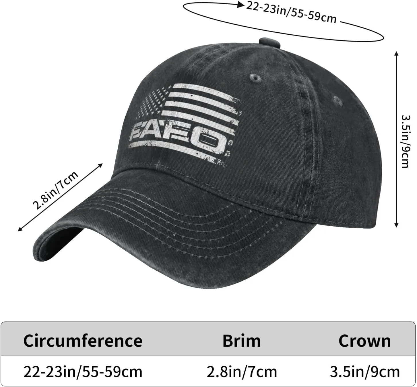 Fafo Hat F Around Find Out Funny Anti- Guiltyy 2025 Trucker Hat Men Women Baseball Cap
