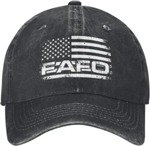 Fafo Hat F Around Find Out Funny Anti- Guiltyy 2025 Trucker Hat Men Women Baseball Cap