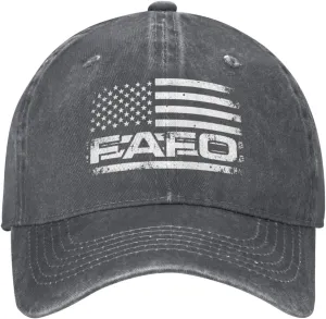 Fafo Hat F Around Find Out Funny Anti- Guiltyy 2025 Trucker Hat Men Women Baseball Cap