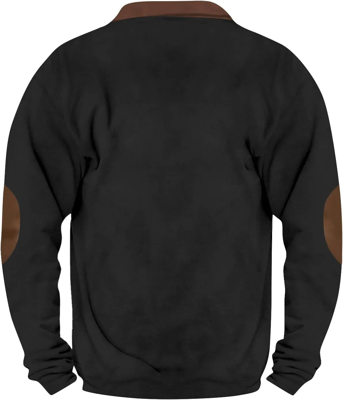Fashion St Patricks Day Sweatshirts For Mens Vintage Print Long Sleeve Causal V-Neck Zip Up Fashion Irish Pullover Shirts