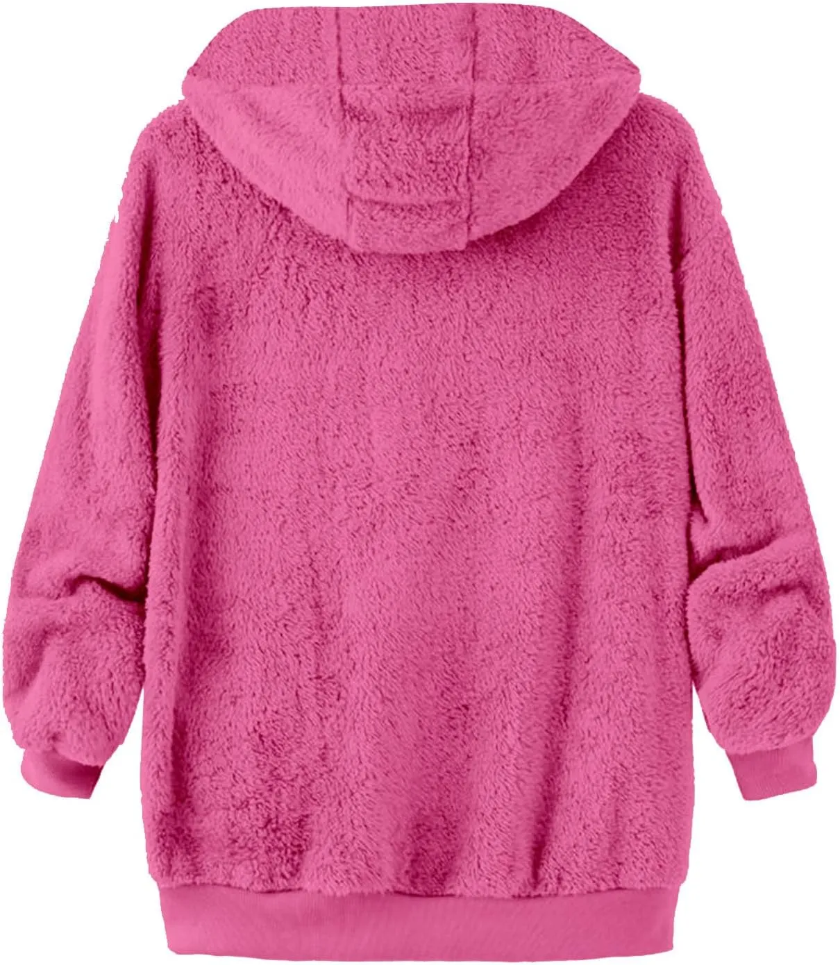 Fleece Jacket for Women Winter Sherpa Jacket Fuzzy Hoodie Jacket Zip Up Fleece Jacket Plus Size Warm Jacket