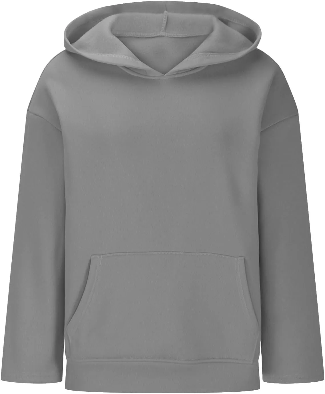 Fleece Lined Hoodie Women Pullover, Sweatshirt for Women Oversized Sweatshirts with Pocket, Hoodies Trendy 2025