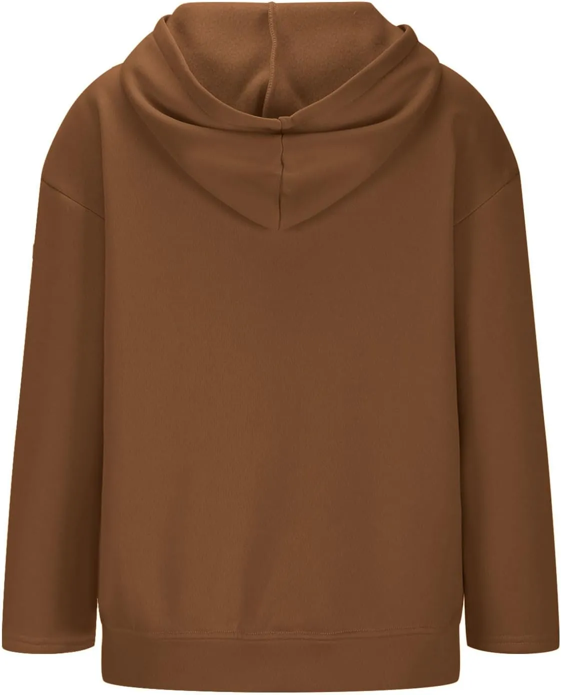 Fleece Lined Hoodie Women Pullover, Sweatshirt for Women Oversized Sweatshirts with Pocket, Hoodies Trendy 2025