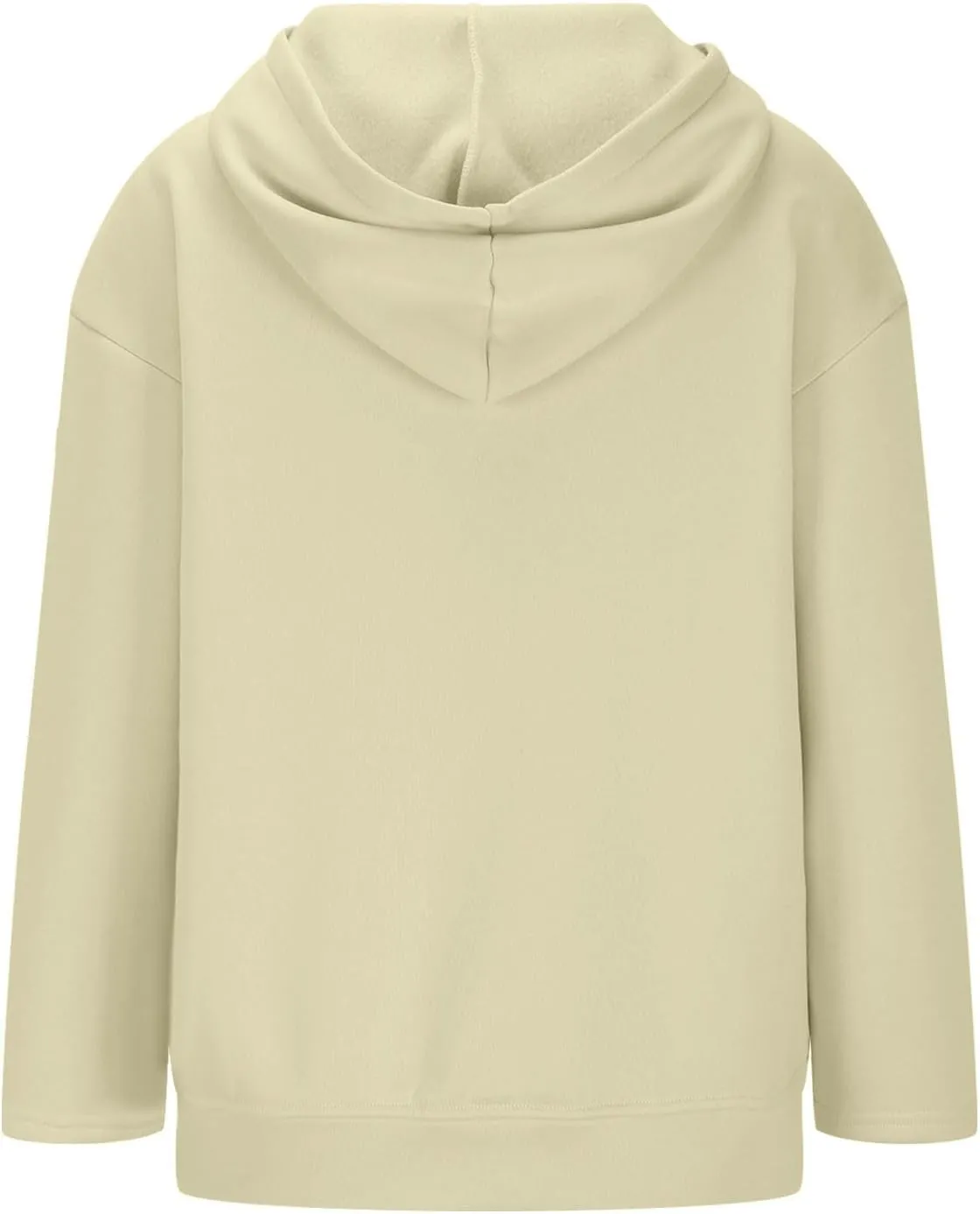 Fleece Lined Hoodie Women Pullover, Sweatshirt for Women Oversized Sweatshirts with Pocket, Hoodies Trendy 2025