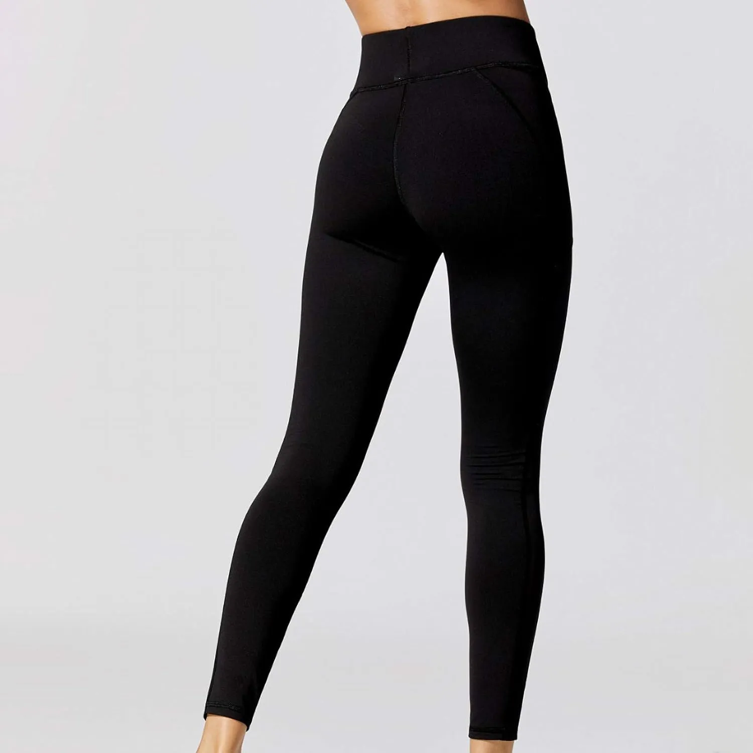 High Waist Yoga Pants Color Block Tummy Control Workout Stretch Running Dance Yoga Leggings for Women S-XL