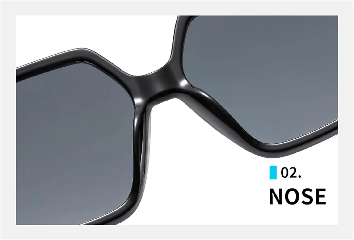 Large Frame Men's Outdoor Sunglasses Commuter Vacation Women's Sports Sun Glasses