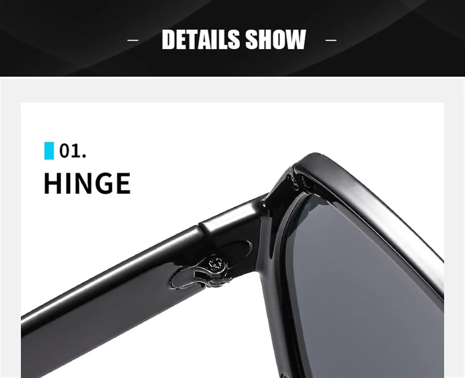 Large Frame Men's Outdoor Sunglasses Commuter Vacation Women's Sports Sun Glasses