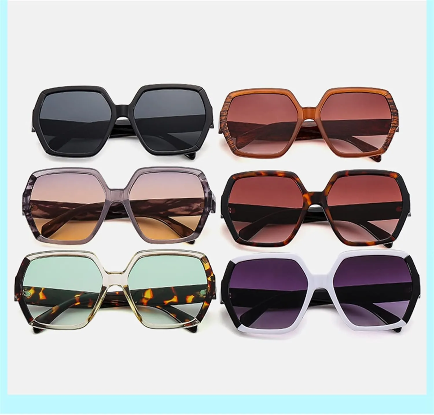 Large Frame Men's Outdoor Sunglasses Commuter Vacation Women's Sports Sun Glasses