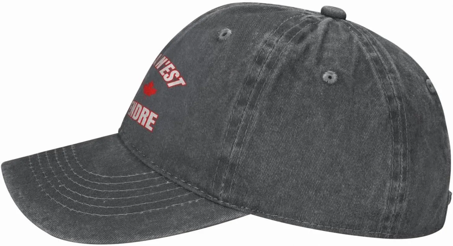 Le Canada N'est Pas à Vendre Hat Pride Cowboy Trucker Hat Baseball Cap