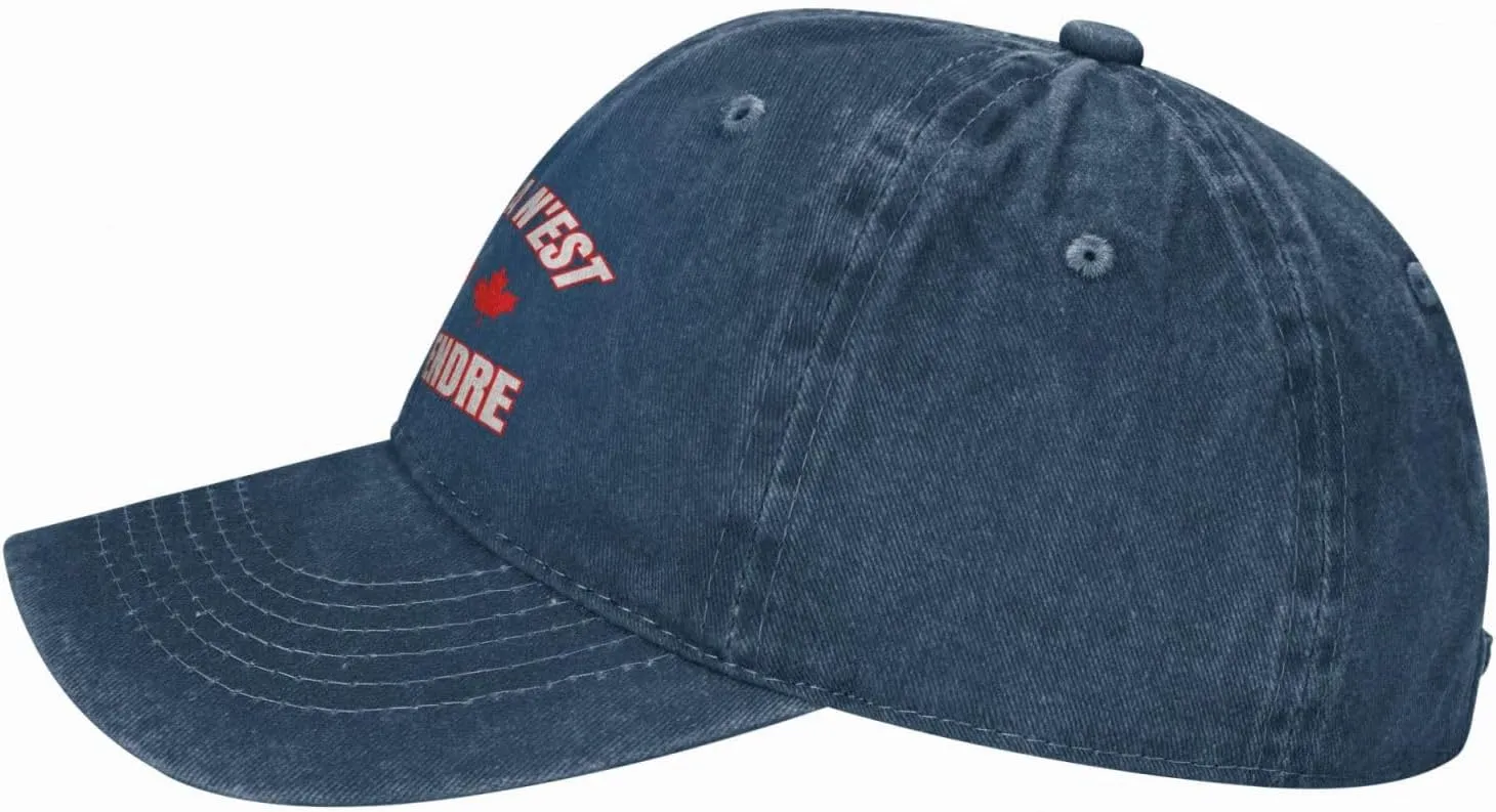 Le Canada N'est Pas à Vendre Hat Pride Cowboy Trucker Hat Baseball Cap