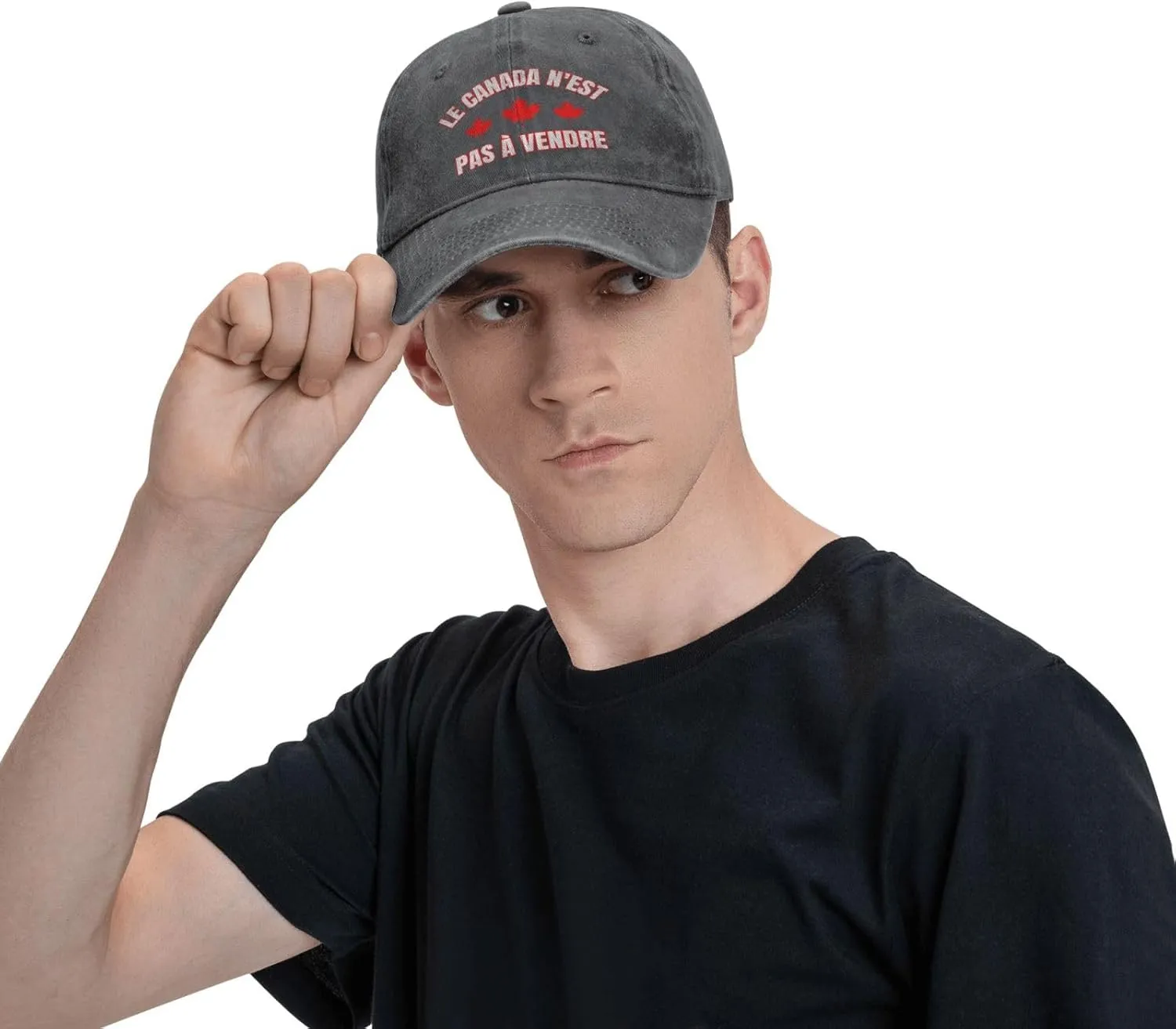 Le Canada N'est Pas à Vendre Hat Pride Cowboy Trucker Hat Baseball Cap