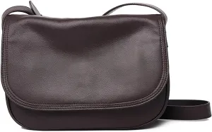 Leather Shoulder Crossbody with Large Capacity and Simple Commuter Bag