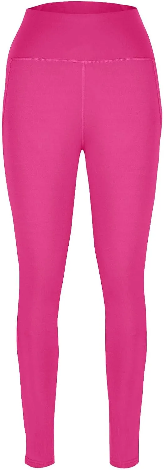 Leggings for Women with Pockets Tummy Control Compression Workout Gym Athletic Running High Waisted Yoga Pants