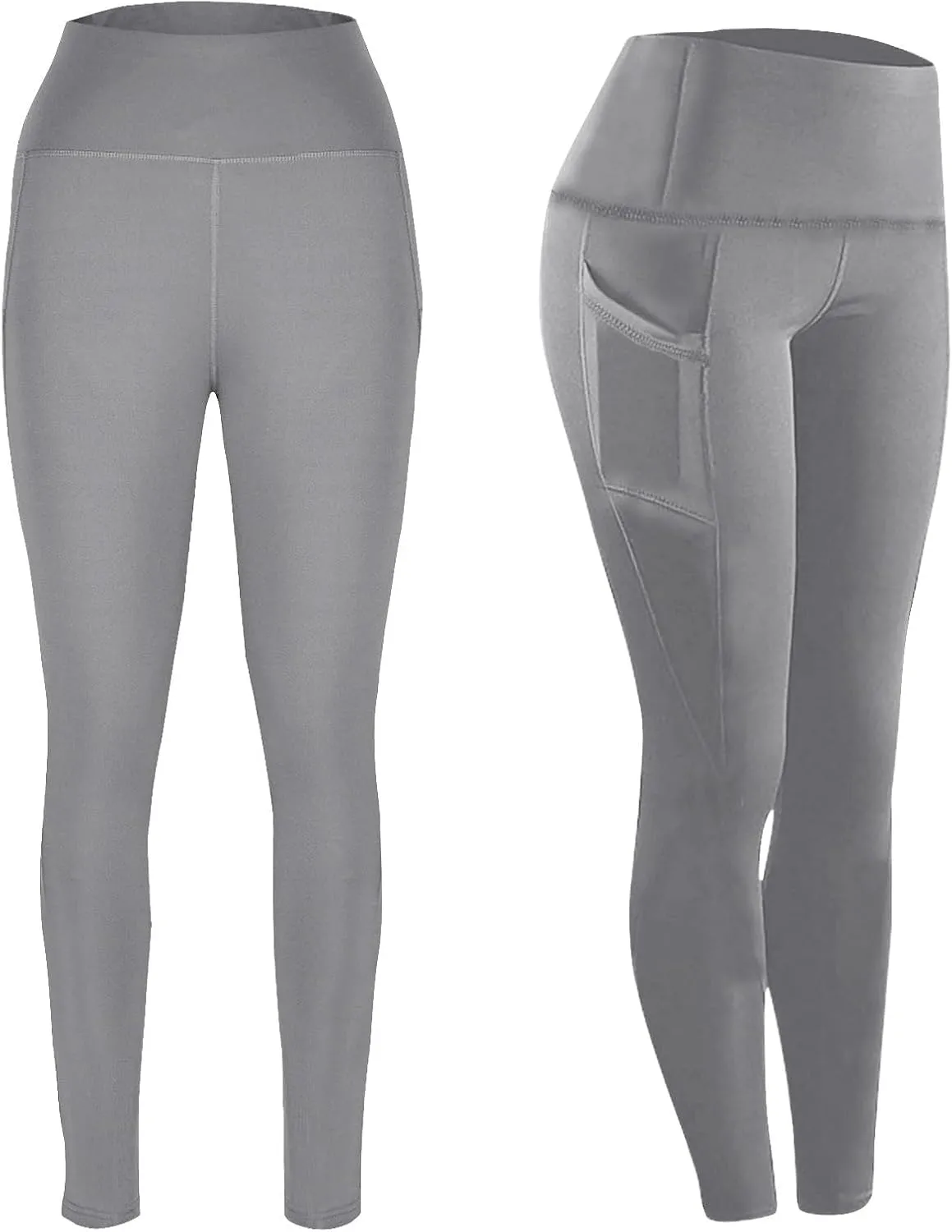 Leggings for Women with Pockets Tummy Control Compression Workout Gym Athletic Running High Waisted Yoga Pants
