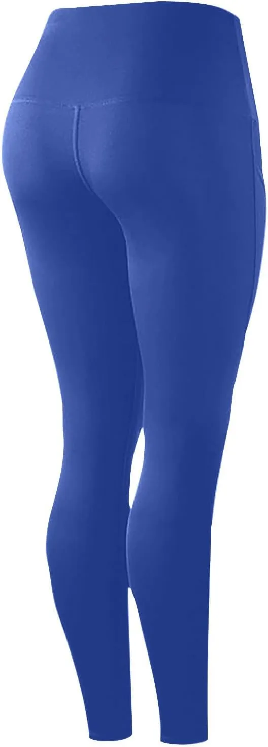 Leggings for Women with Pockets Tummy Control Compression Workout Gym Athletic Running High Waisted Yoga Pants