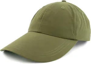 Lightweight UV 50  UPF Sunshield Long Bill Mesh Lined Cap