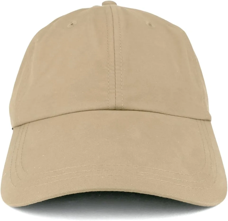 Lightweight UV 50  UPF Sunshield Long Bill Mesh Lined Cap