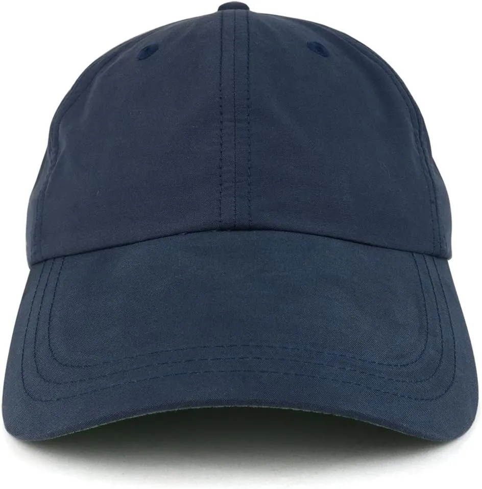 Lightweight UV 50  UPF Sunshield Long Bill Mesh Lined Cap