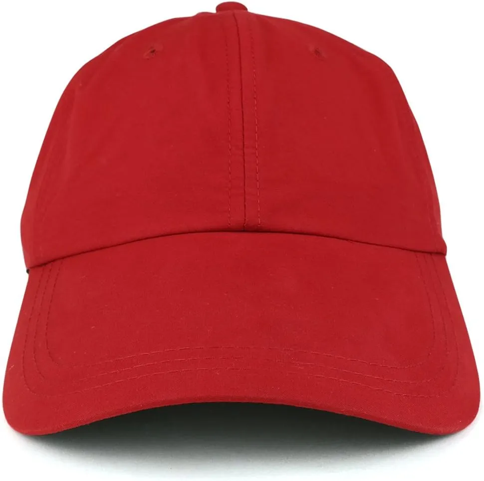 Lightweight UV 50  UPF Sunshield Long Bill Mesh Lined Cap