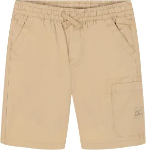Lucky Brand Boys' Pull-on Cargo Shorts Drawstring Closure