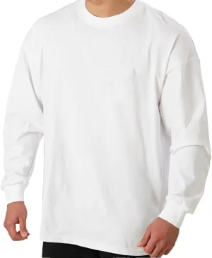 maytopia Mens Long Sleeve T-Shirt Gym Workout Shirts Muscle Athletic Tee Active Shirt