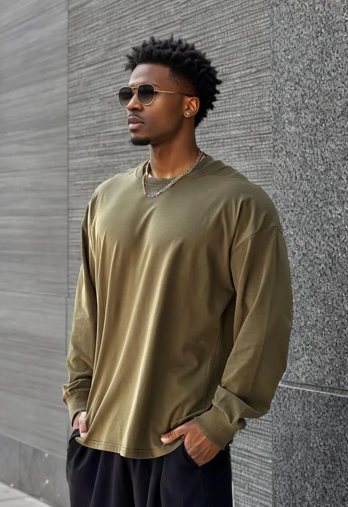 maytopia Mens Long Sleeve T-Shirt Gym Workout Shirts Muscle Athletic Tee Active Shirt
