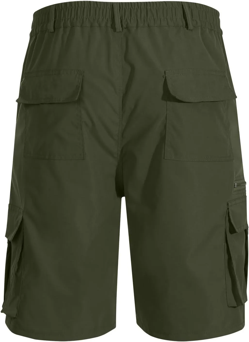 Men Cargo Shorts Oversized Workout Running Shorts Quick Dry Lightweight Gym Shorts with Zip Pockets