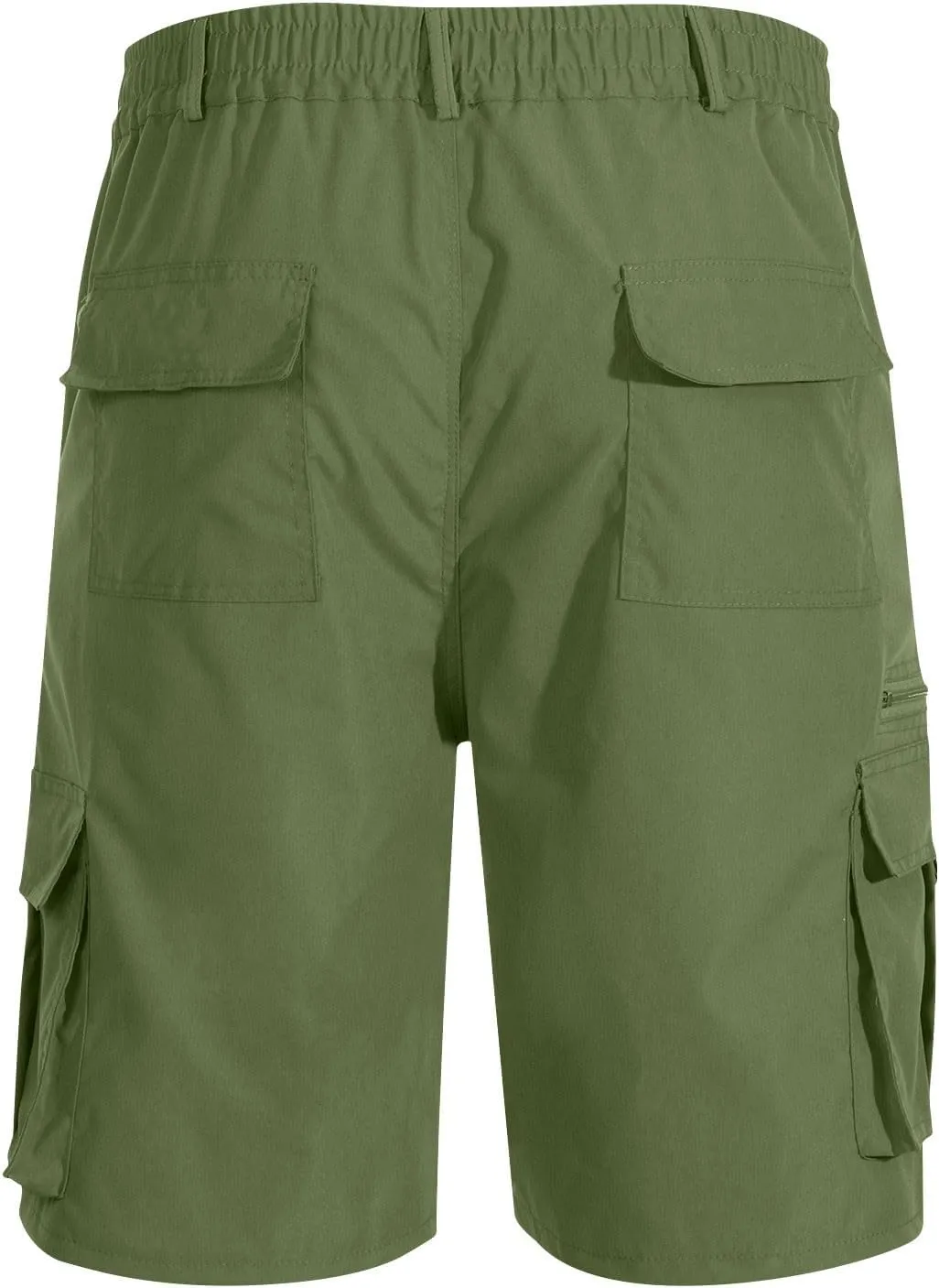 Men Cargo Shorts Oversized Workout Running Shorts Quick Dry Lightweight Gym Shorts with Zip Pockets