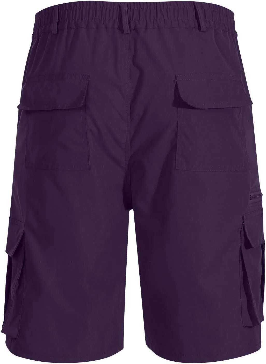 Men Cargo Shorts Oversized Workout Running Shorts Quick Dry Lightweight Gym Shorts with Zip Pockets