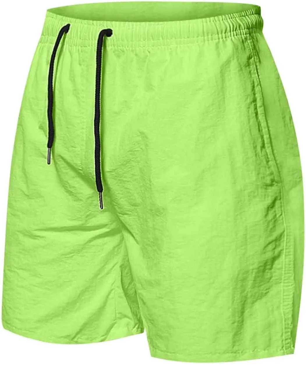 Mens Athletic Running Shorts 7 Inch Inseam Quick Dry Swim Shorts Workout Gym Short with Pocket Lightweight No Liner