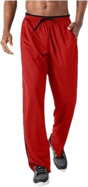 Mens Casual Pants Hip Hop Drawstring Elastic Waist Stretch Breathable Loose Fit Sweatpants Workout Training Trousers