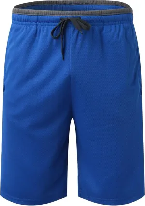 Mens Casual Quick Dry Shorts Summer Lightweight Active Athletic Gym Shorts Running Sports Shorts