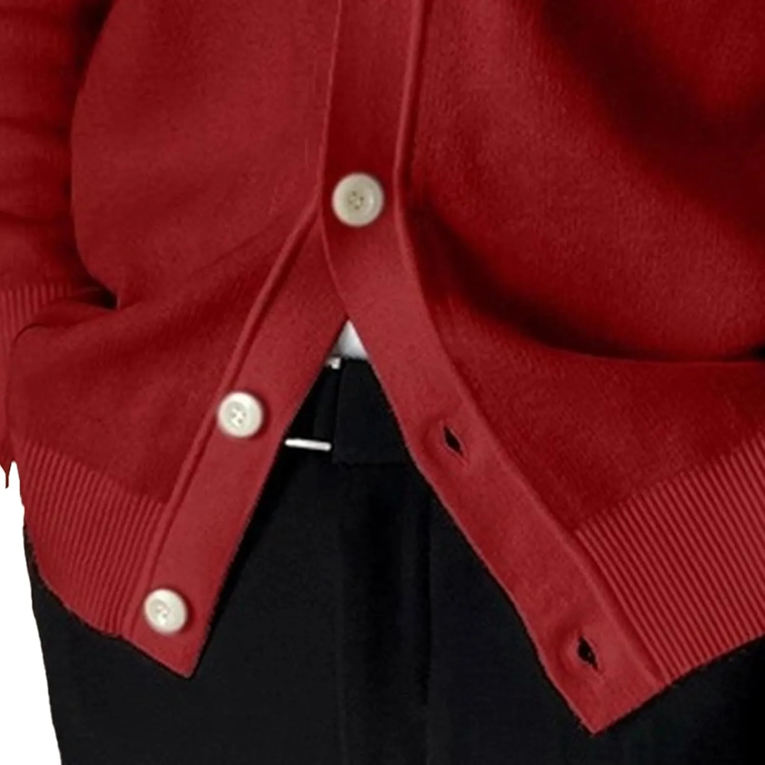 Men's Daily Temperament Button Down Knit Cardigan Fashion Patchwork Cardigan Lightweight V-Neck Thin Knitted Cardigan