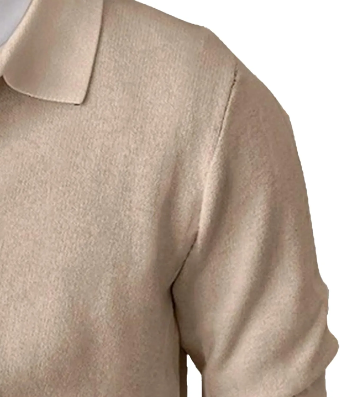 Men's Daily Temperament Button Down Knit Cardigan Fashion Patchwork Cardigan Lightweight V-Neck Thin Knitted Cardigan